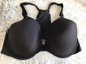 Women Modern Movement Sz 36D Bra Black T-Shirt Padded Lighlty Padded Underwire